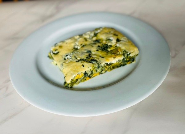 Producto - Pastel de espinaca, zucchini y queso azul