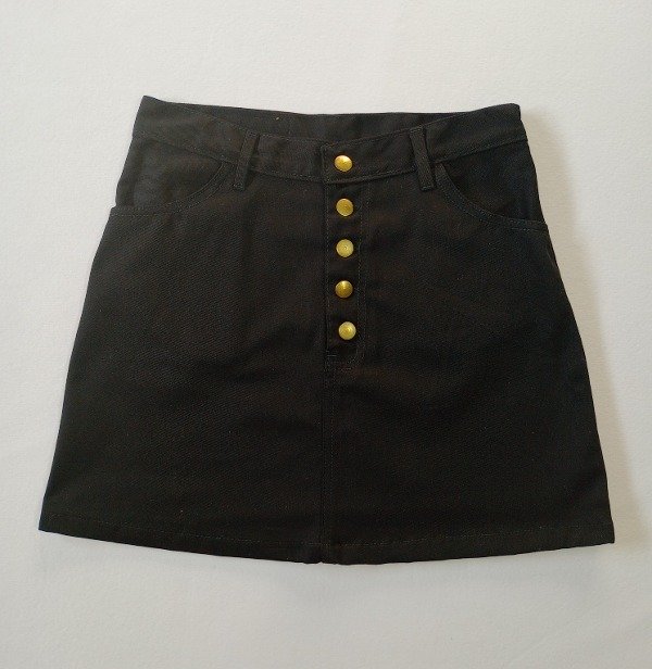 Producto - Falda Cecilia Jean Negro