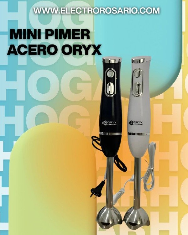 Producto - MINI PIMER ACERO ORYX