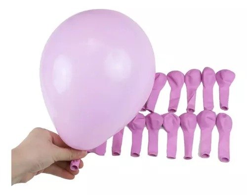 Producto - Globos Colores Retro Vintage X50 Decorativo Fiesta 12 Pulga - 3