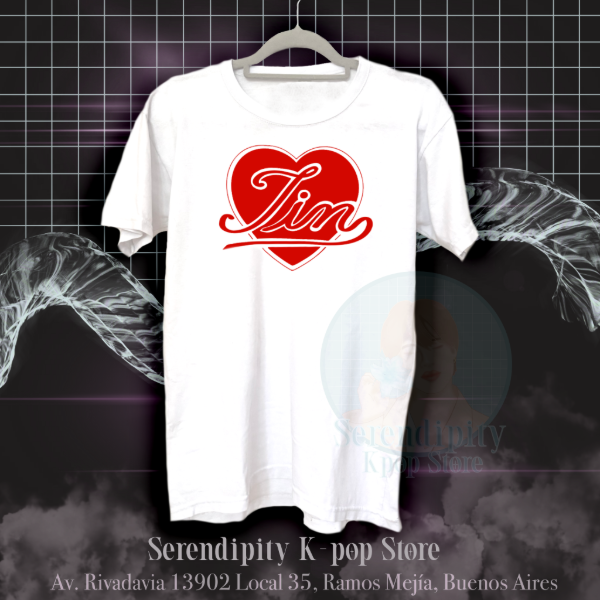 Producto - Remera Heart Jin
