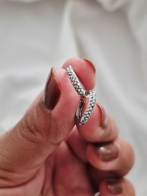 Producto - Aros Acero Reina Máxima
