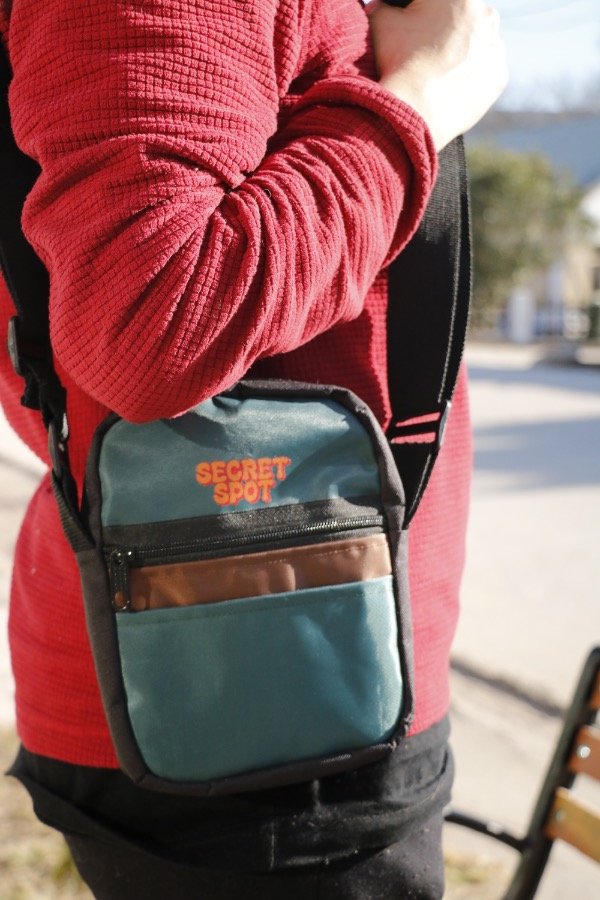 Producto - Morral verde y marrón