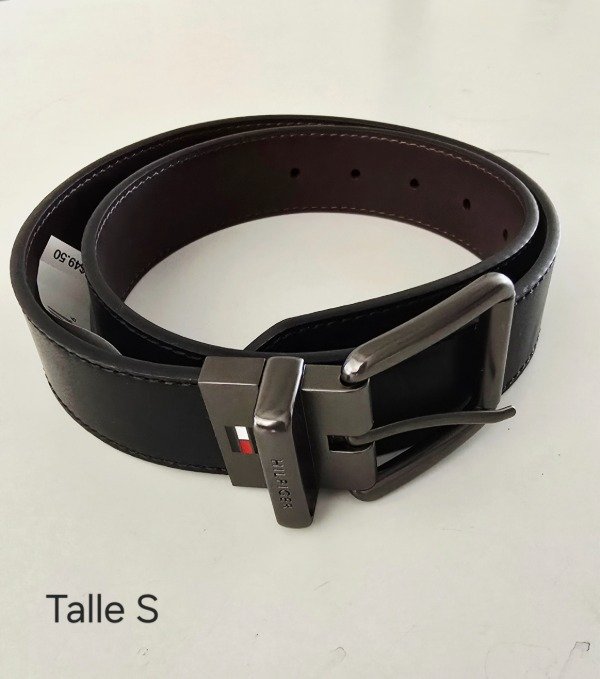 Producto - Cinto hombre Tommy talle S reversible marrón/ negro - 0
