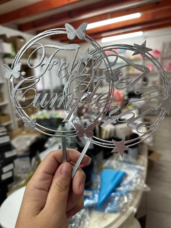 Producto - TP ACRÍLICO PLATA F.C.