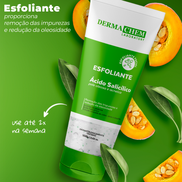 Producto - Gel Esfoliante Enzimático Ácido Salicílico Dermachem 100g