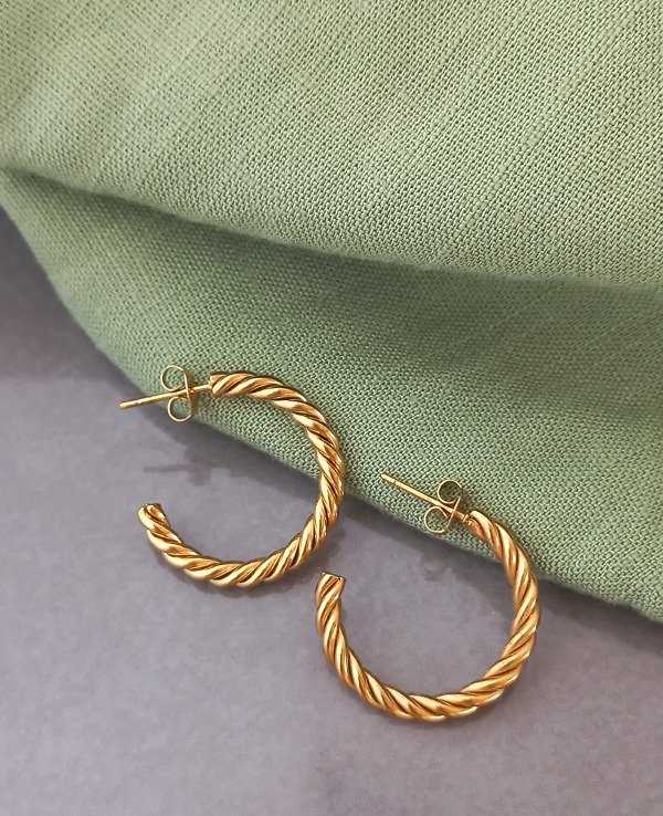 Producto - SemiArgollas Soga gold