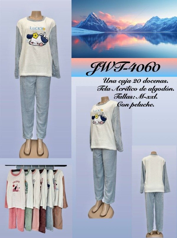 Producto - PIJAMA POLAR DAMA GRANDE AGUILA 060 (x6)