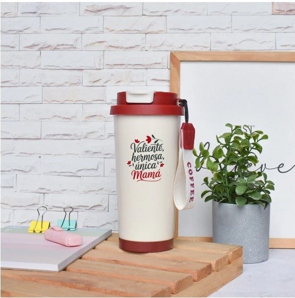 Producto - vaso de acero dia de la madre