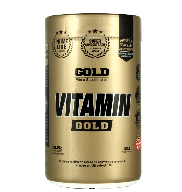 Producto - VITAMIN - GOLD NUTRITION - 30 CAPSULAS