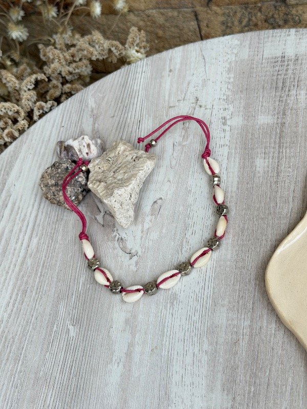 Producto - TOBILLERA CARACOL FUCCIA