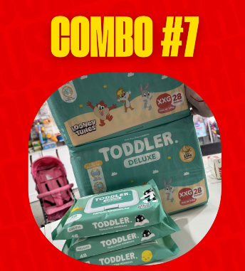 Producto - COMBO 7 - 2 TODDLER + 3 T. HUMEDAS TODDLER