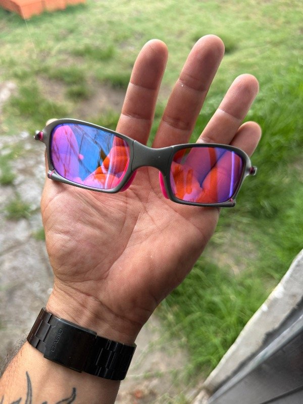 Producto - Oakley squared x metal carbono and rosa