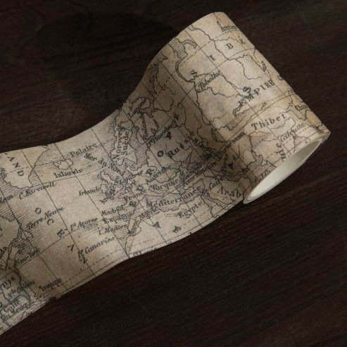 Producto - Washi Tape - Mapa Retro