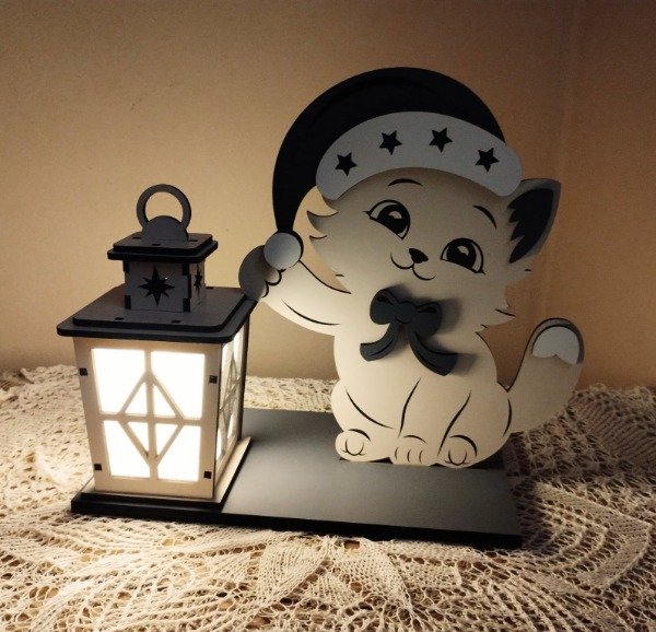 Producto - Luz de noche Gatita dormilona