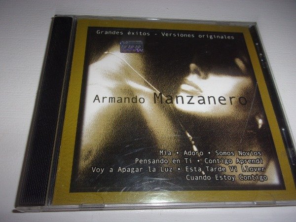 Producto - CD ARMANDO MANZANERO GRANDES EXITOS VERSIONES ORIGINALES 44A