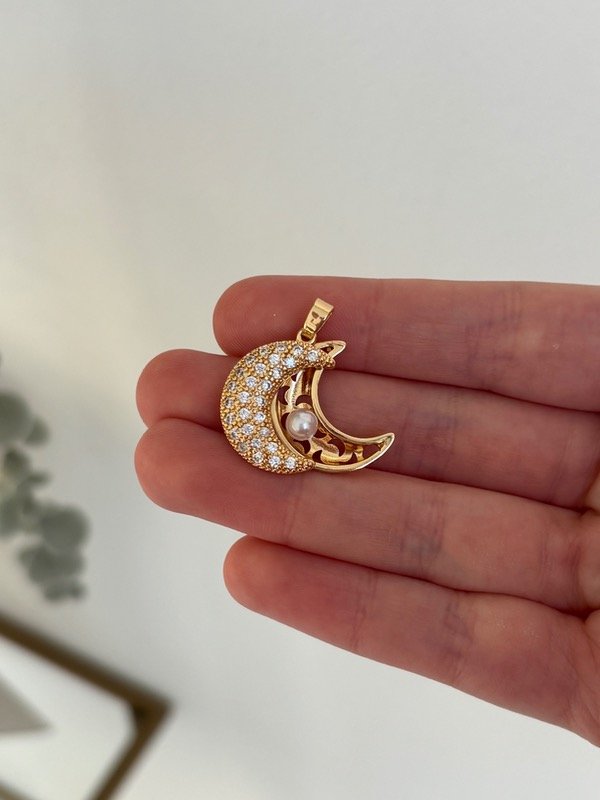 Producto - Dije Luna Dorada