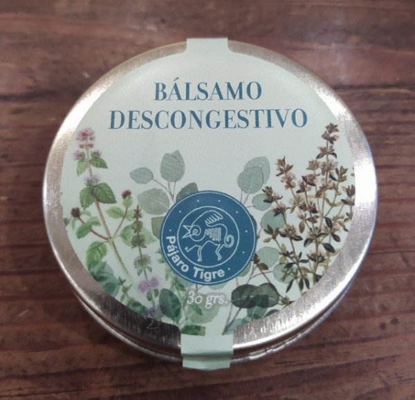 Producto - Balsamo Descongestivo Pajaro Tigre 30gr