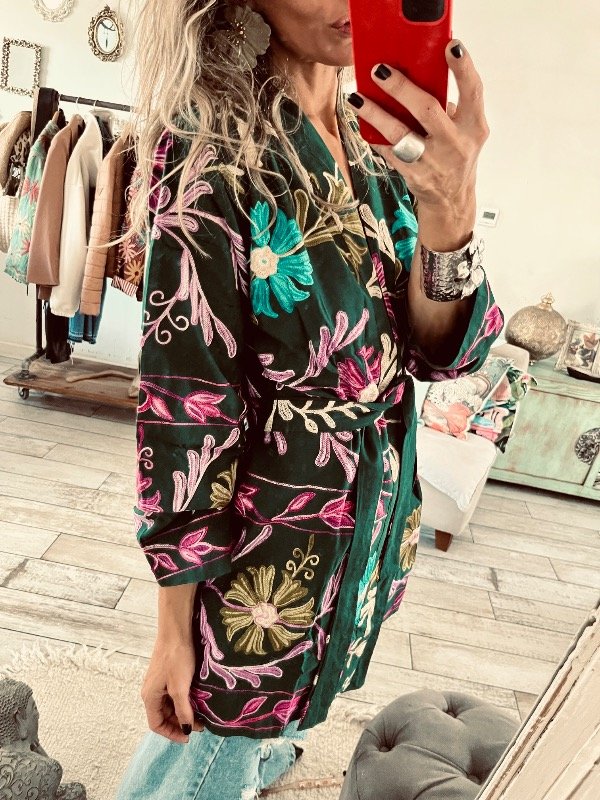 Producto - Kimono Bombay verde - 4