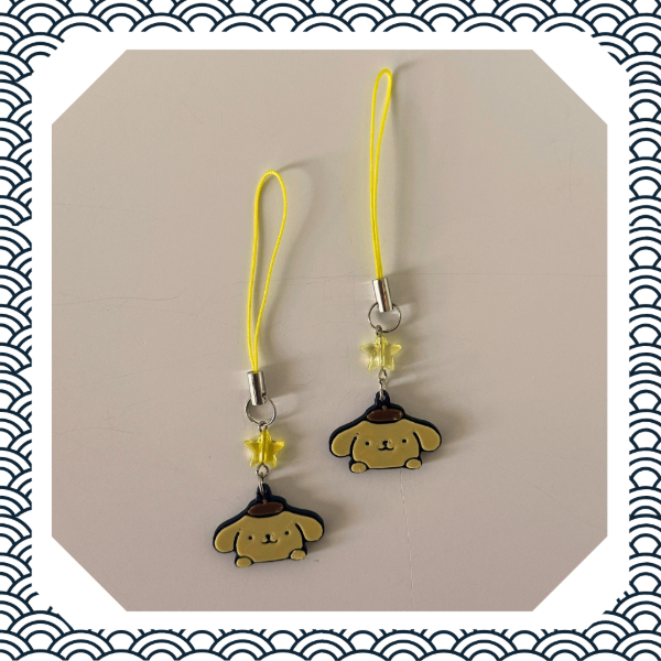 Producto - Charm Pompompurin - Colgante kawaii Sanrio