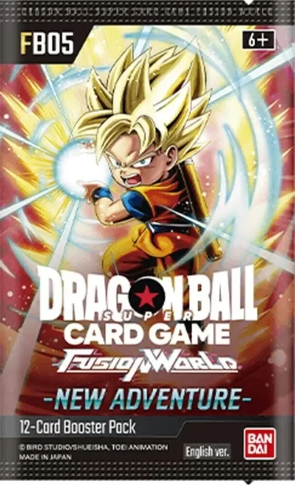 Producto - Dragon Ball Fusion World - New Adventure (FB05) -12 cartas - Argentina