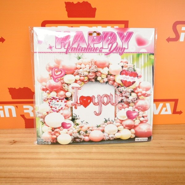 Producto - SET DE GLOBOS COMPLETO I LOVE YOU 3098 10767