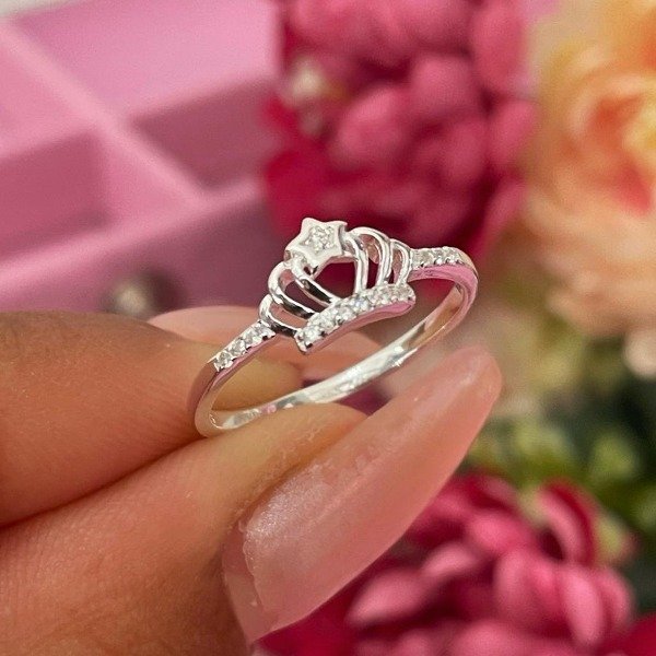 Producto - ANILLO CORONITA PEQUEÑA CALADA