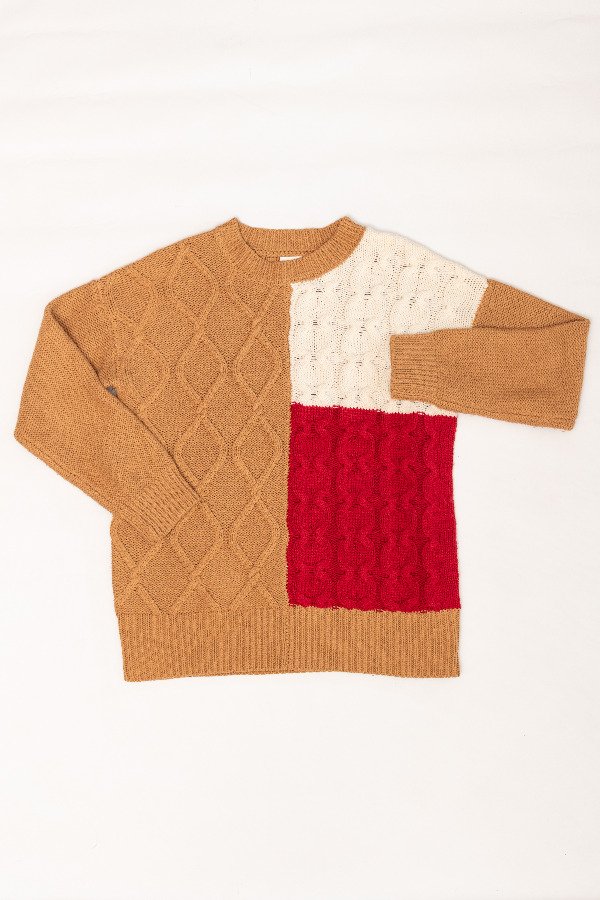 Producto - sweater tricolor Sybilla - 0