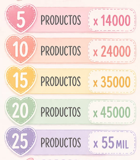 Producto - capsulas de maquillaje