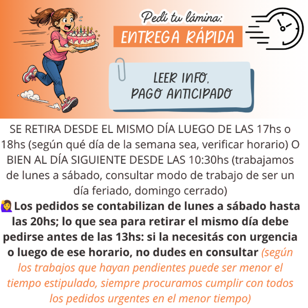 Producto - Lamina chocotransfer Personalizada PARA OREOS,ETC ELEGIR tiempo de entrega - 3