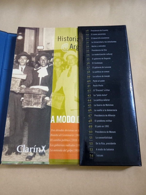 Producto - Historia visual de la Argentina - Autores varios - Clarín s/f Dos tomos - 3
