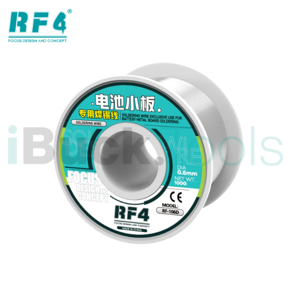 Producto - Rollo Estaño Alambre niquel RF4 RF-106D 100G
