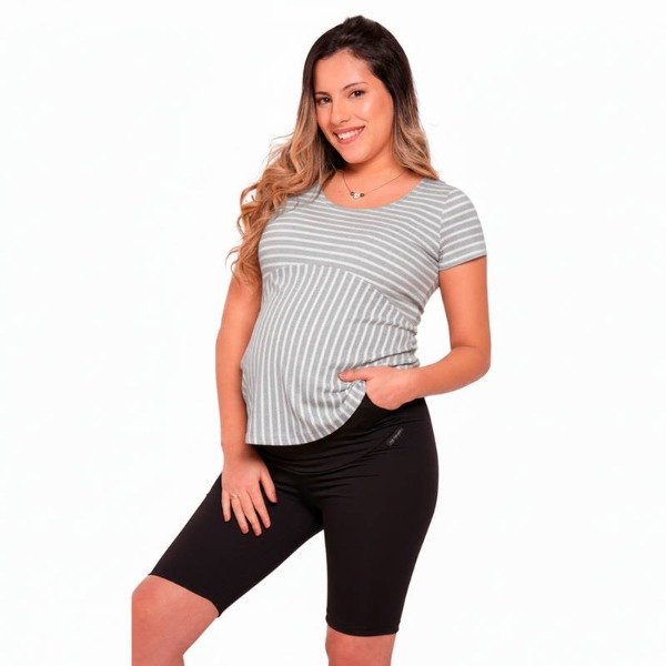 Producto - Remera rayas embarazo y lactancia. 4 COLORES