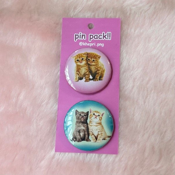 Producto - Pin Pack Gatitos 2