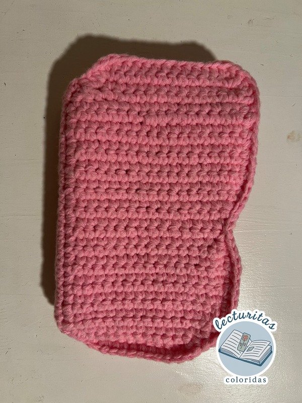 Producto - Funda mariposa para libro a crochet