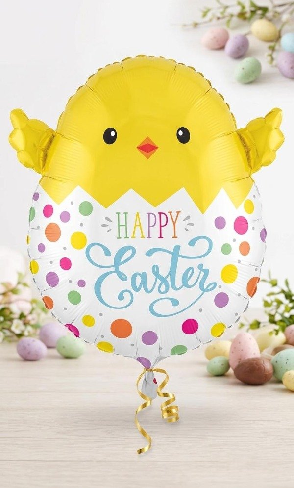 Producto - Globo silueta de pascua "Pollito en Huevo"