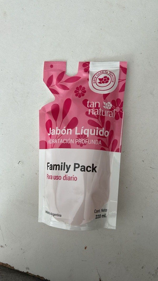 Producto - TAN NATURAL JABON LIQUIDO HIDRATACION PROFUNDA DOY PACK X 220ML