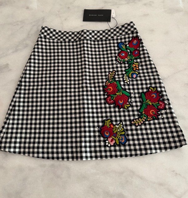 Producto - Falda bordada ZARA