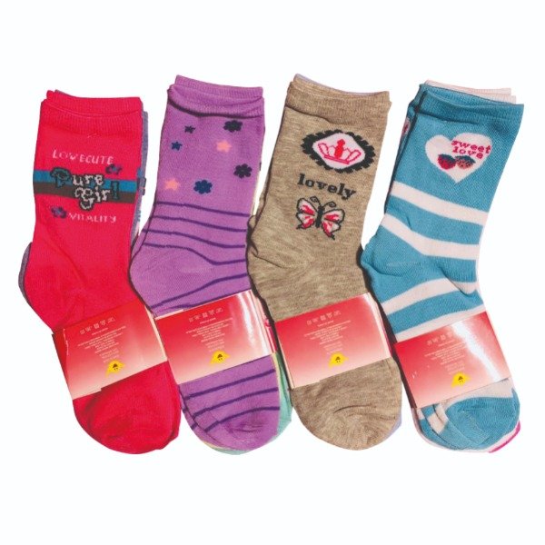 Producto - Docena Medias 8-10 Kids 35 al 39 Niña - 1