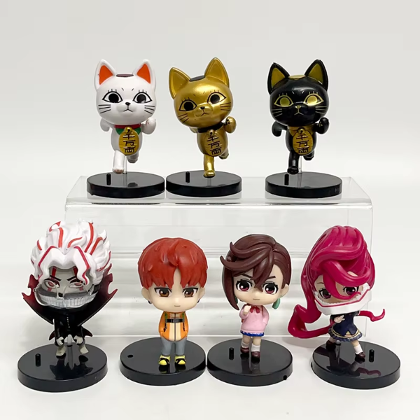 Producto - Gashapones Dandadan en trio y duo (ingrese para elegir) 9cm