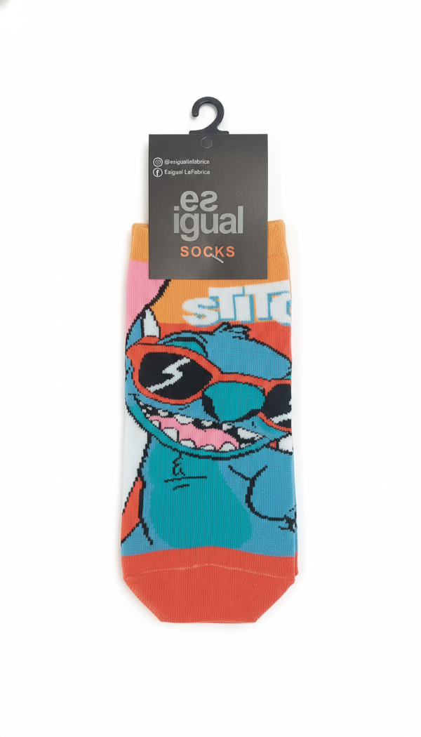 Producto - MEDIAS SOQUETE STITCH ANTEOJOS 33 AL 40