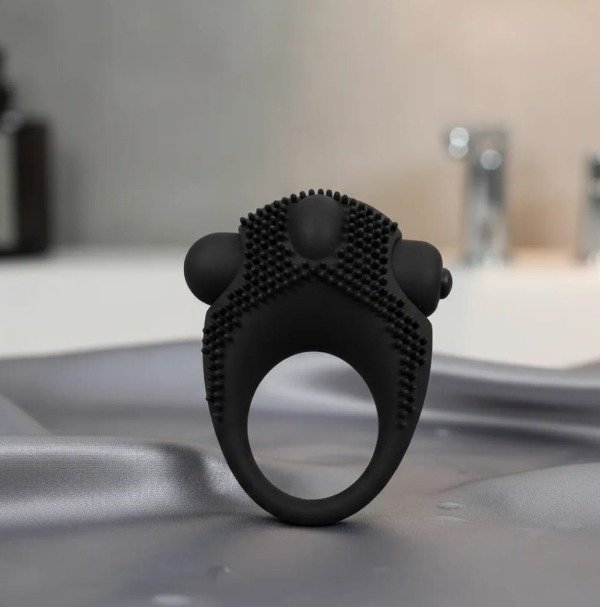 Producto - ANILLO DE SILICONA CON BALA COLOR TURQUESA - 0