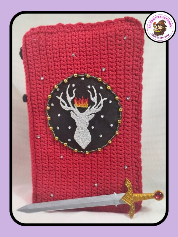 Producto - Funda de libro temática bordada : TOG