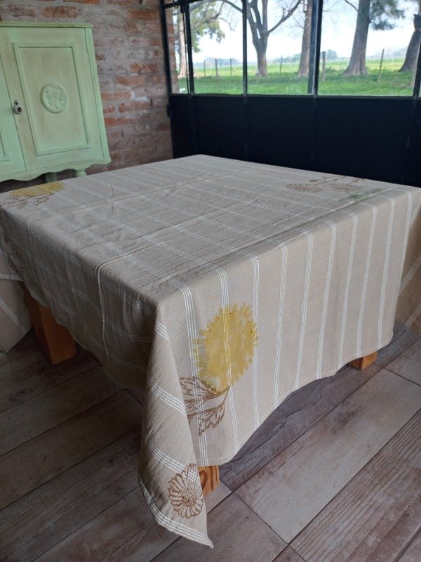 Producto - Mantel tussor estampado - 2