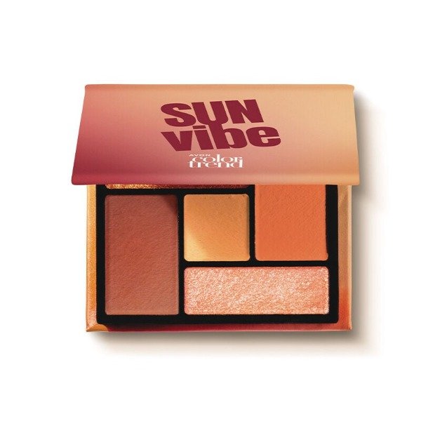 Producto - Paleta de Sombras para Ojos 5 tonos - Sun Vibe Avon Color Trend