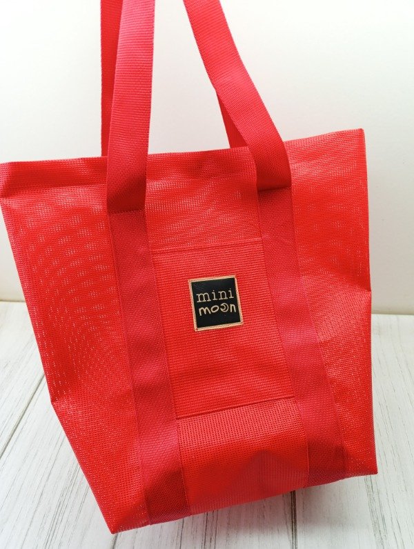 Producto - BOLSO PLAYERO ROJO CORREA ROJA