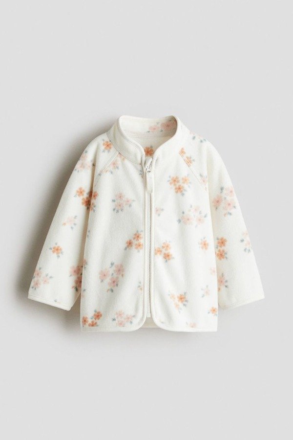 Producto - Campera HyM micropolar flores
