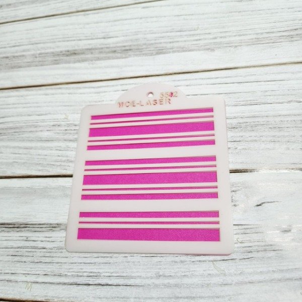 Producto - St 5502  Stencil Flor  de 10x10 cm