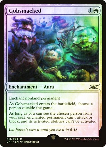 Producto - Gobsmacked Foil  Unfinity