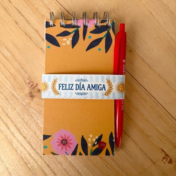 Producto - Libreta mostaza
